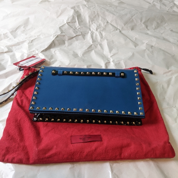 Valentino Handbags - Valentino studded clutch 12x7x2 BNWT